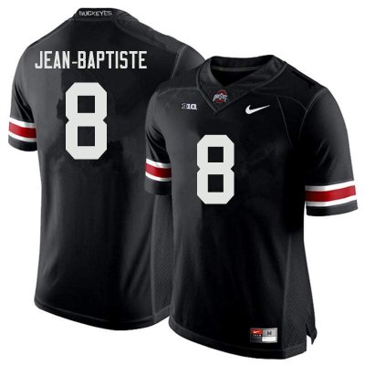 Men's Ohio State Buckeyes #8 Javontae Jean-Baptiste Black Nike NCAA College Football Jersey June MUS5744FB